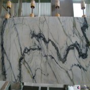 Clivia White Marble With Green Vein